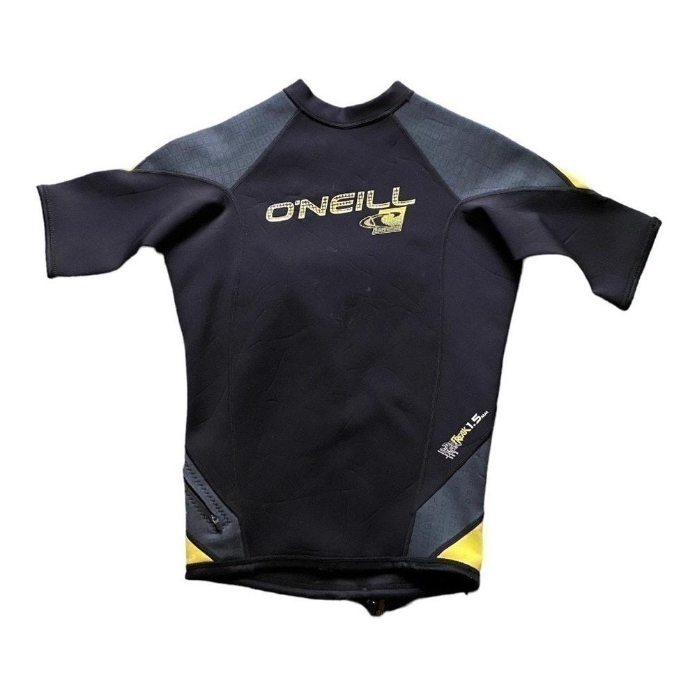 O’NEILL-HYPER FREAK 1.5 mm WETSUIT TOP-SIZE LARGE